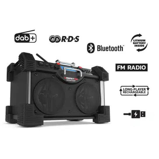 Perfect Pro ROCKHART BT Bluetooth Bouwradio Perfect Pro ROCKHART BT Bluetooth Bouwradio