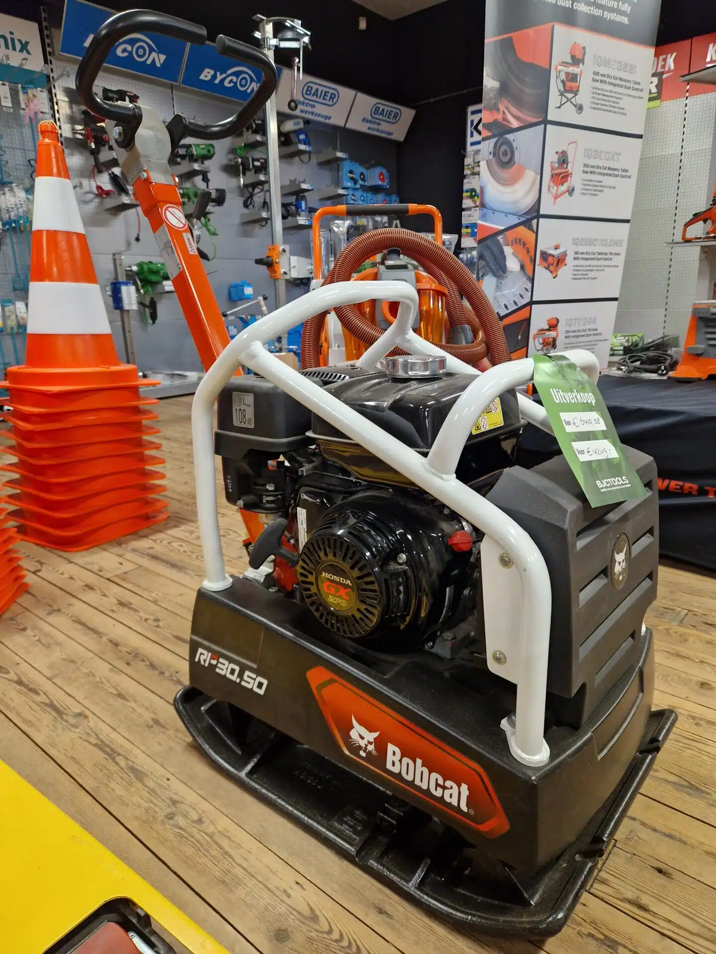 Bobcat RP30.50 Benzine trilplaat 2