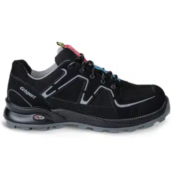 Grisport S3 Nordic Lage werkschoen Zwart/Grijs