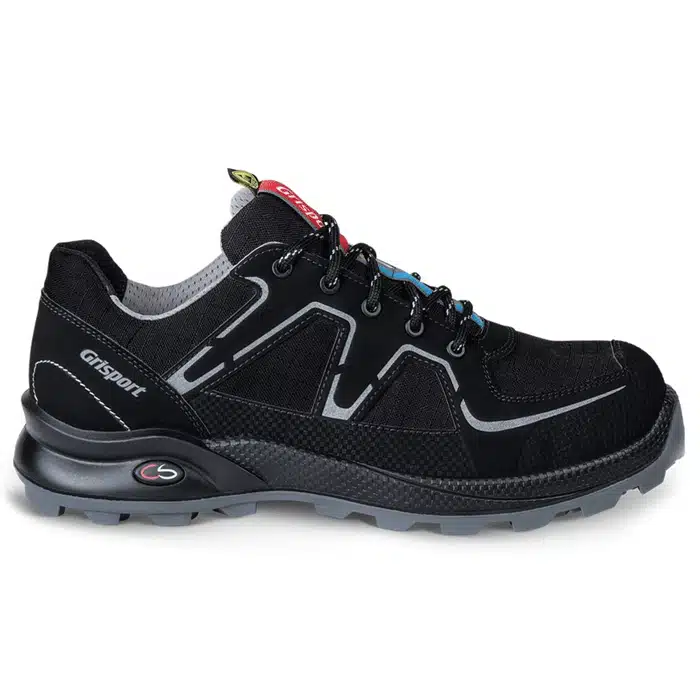 Grisport S3 Nordic Lage werkschoen Zwart/Grijs