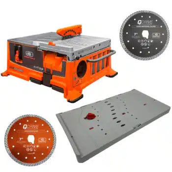 IQ 228 Cycloon tegelzaagmachine actieset