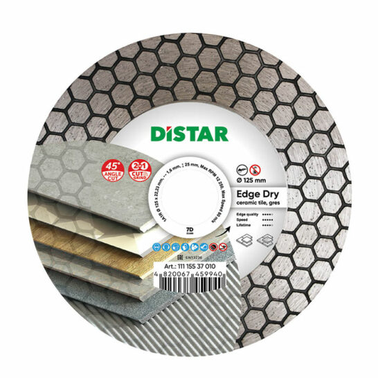 DiStar Diamantschijf 1A1R Edge Dry - 125x22,23