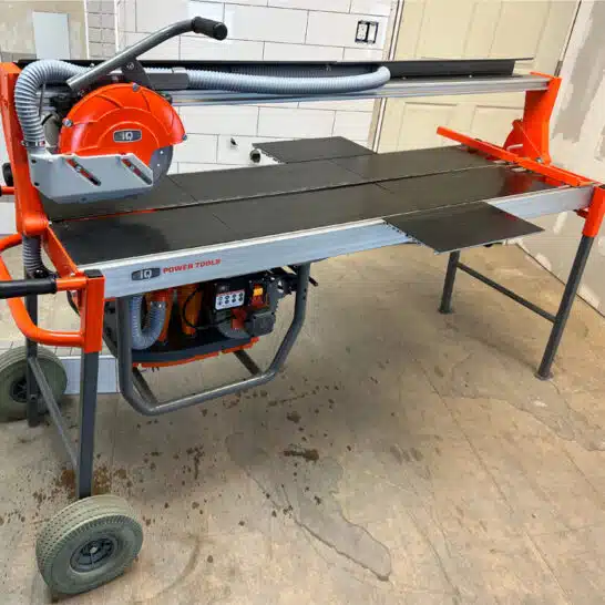 IQ252 Tegelzaagmachine revolutionair
