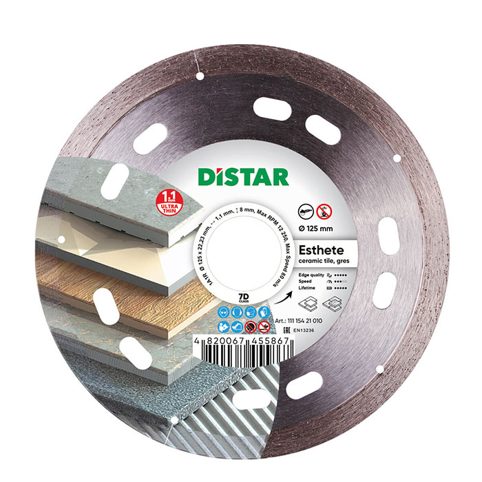 DiStar Diamantschijf 1A1R Esthete – 125×22.23