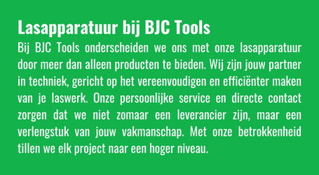 lasapparatuur bjc tools