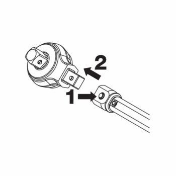 Insteek-steeksleutel - 9 x 12 mm