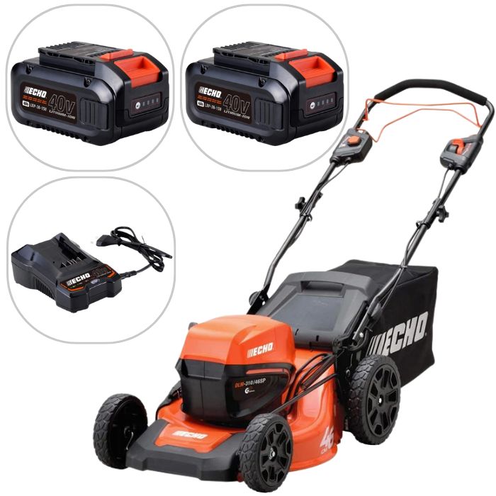 ECHO Accu Grasmaaier DLM310_46SP 40V – 4.0Ah Set + Lader
