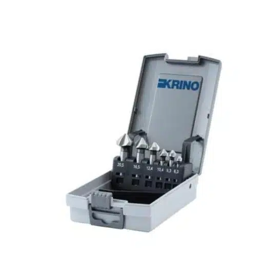 Krino Verzinkfreezenset HSS 90° DIN335/C Z3 Krino Verzinkfreezenset HSS 90° DIN335/C Z3