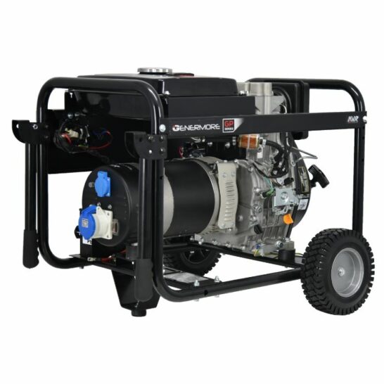 Genermore Generator 4.0kVA Aggregaat op Diesel - GP4205DEL met AVR - 1x230V