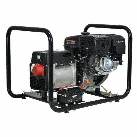 Genermore Generator 8.0kVA op Benzine - GP8000T400 - Driefasig