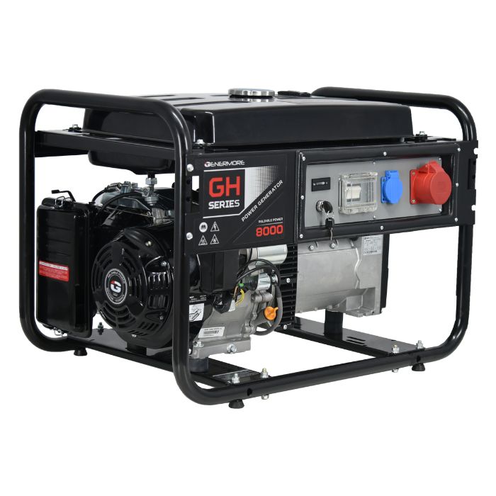 Genermore 8.0kVA Benzine Generator – GH8000LT400 met AVR 400V