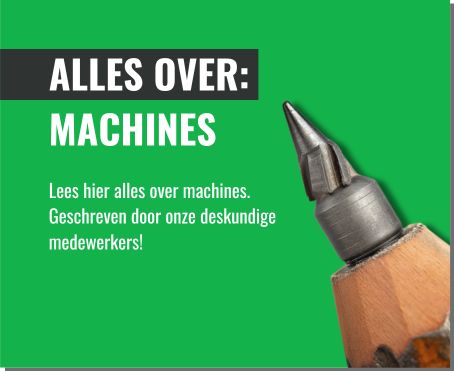 blogs over machines bij BJC Tools