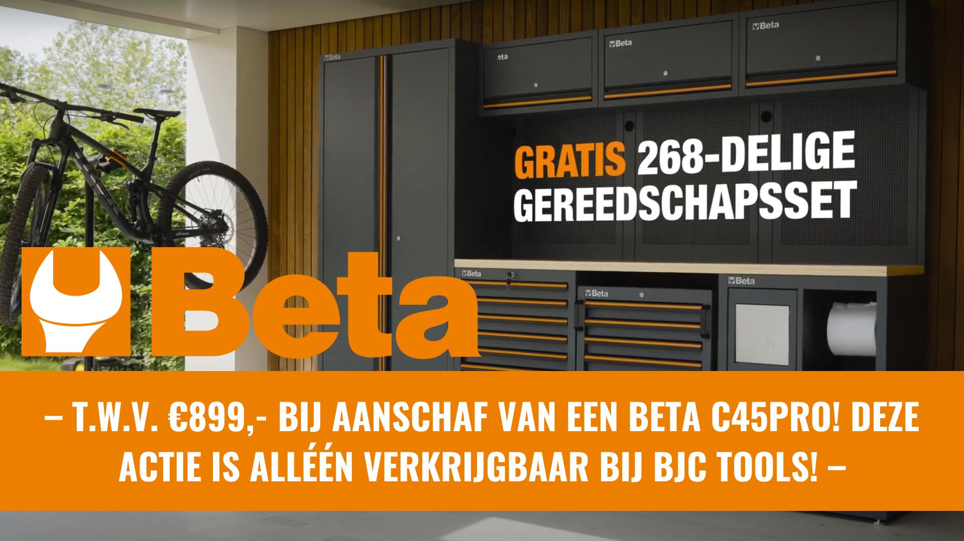 BETA C45PRO Actie gratis gereedschapsset