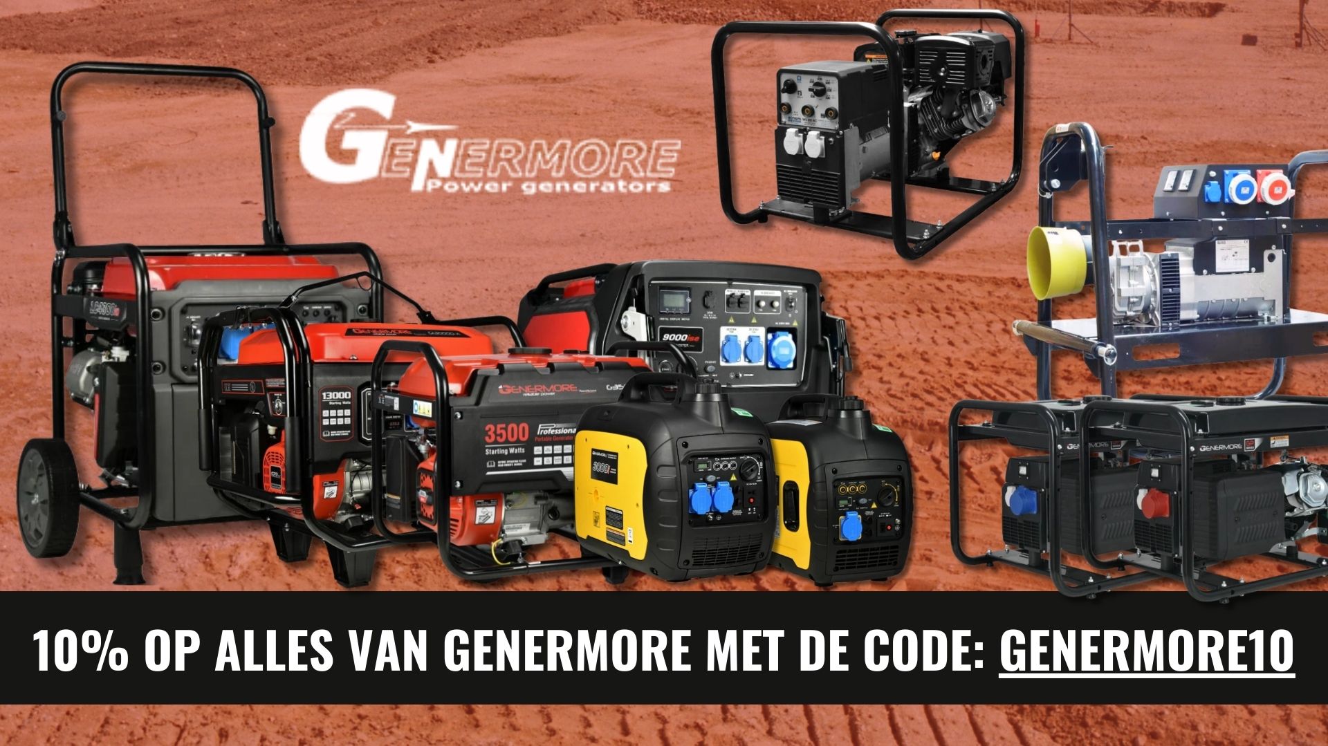 Genermore Generatoren BJC Tools Black Friday Korting