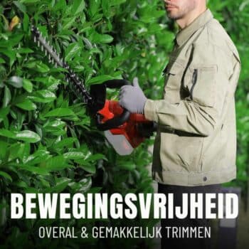 DCK Tools Accu Heggenschaar 58V SET - 650 mm - met 2x2.5Ah Accu & Snellader - KDHT58261EK - Afbeelding 12