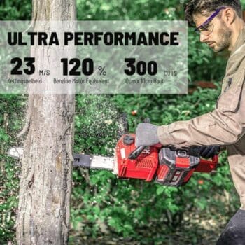 DCK Tools Accu Kettingzaag 58V 45cm - BODY - KDCS58181Z - Afbeelding 8