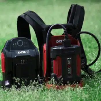 DCK Backpack 58V voor accu's van DCK in tuingereedschap 3