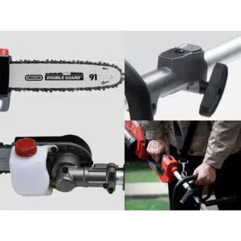DCK 58V Accu Combimotor Set – Kettingzaag & Heggenschaar op steel | KDPH581+KDHT211+KDCS101 - Afbeelding 9