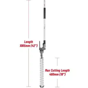 DCK 58V Accu Combimotor Set – Kettingzaag & Heggenschaar op steel | KDPH581+KDHT211+KDCS101 - Afbeelding 7