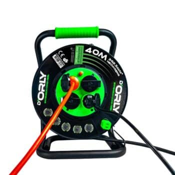 D'Orly 3×2.5mm² Neopreen Kabelhaspel 230V IP44 - 25M/40M - H07RN-F - Afbeelding 10