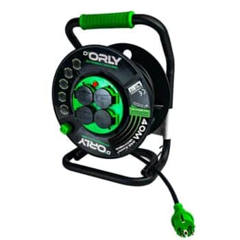 D'Orly 3×2.5mm² Neopreen Kabelhaspel 230V IP44 - 25M/40M - H07RN-F - Afbeelding 9