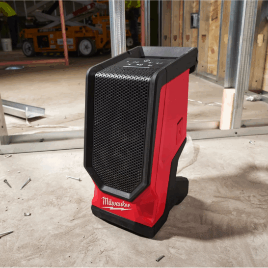 Milwaukee M18™ Jobsite Speaker - Bluetooth Bouwradio on-site