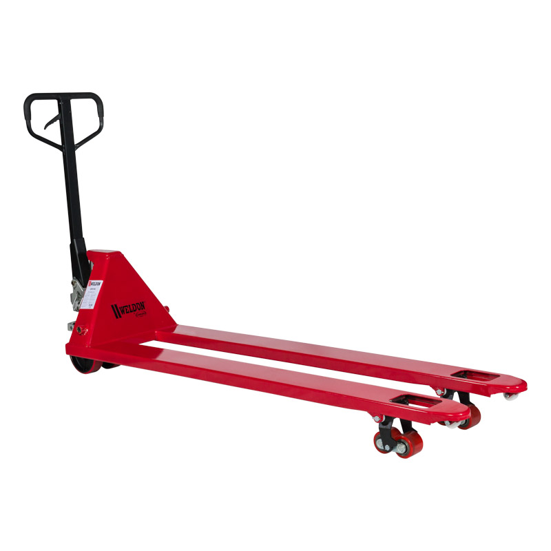Weldon Palletwagen extra lang – 2000 kg – 1800 mm vork