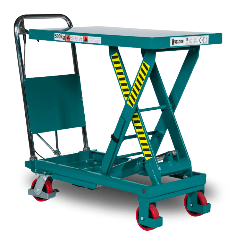 Weldon Mobiele Heftafel – 500 kg – 900 mm max hefhoogte