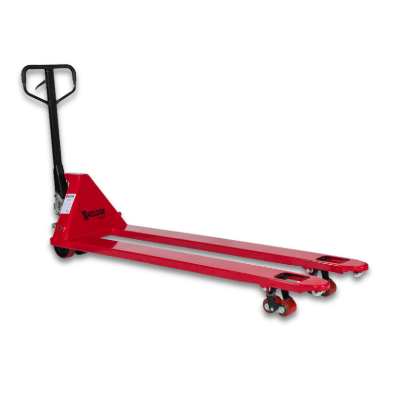 Weldon Palletwagen extra lang – 2000 kg – 1500 mm vork