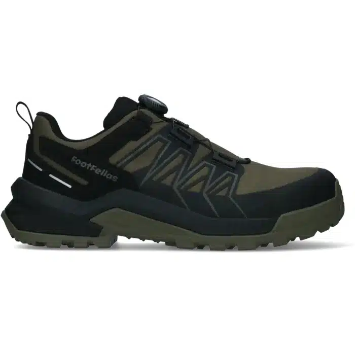 FootFella Werkschoenen Max S7S - Zwart/Olijf