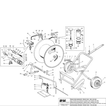 Onderdelen tekening Speedy Rain 300