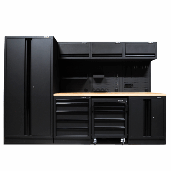 PILLAR werkplaatsinrichting houten werkblad