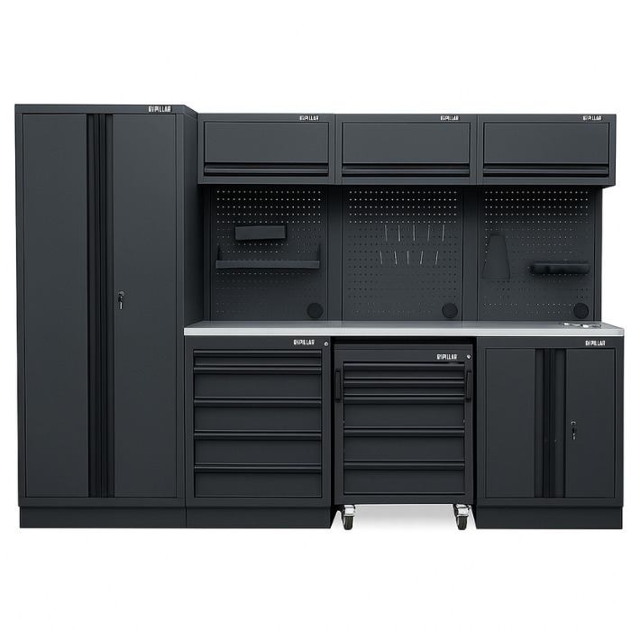 Pillar Werkplaatsinrichting RVS 1