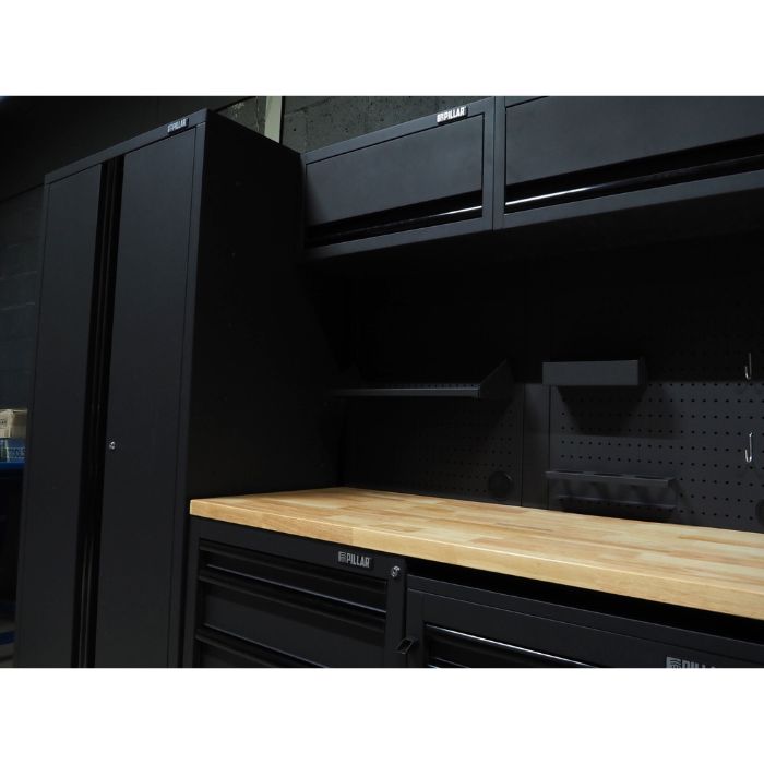 Pillar werkplaatsinrichting modulair 61 cm diep hardhouten werkblad (4)