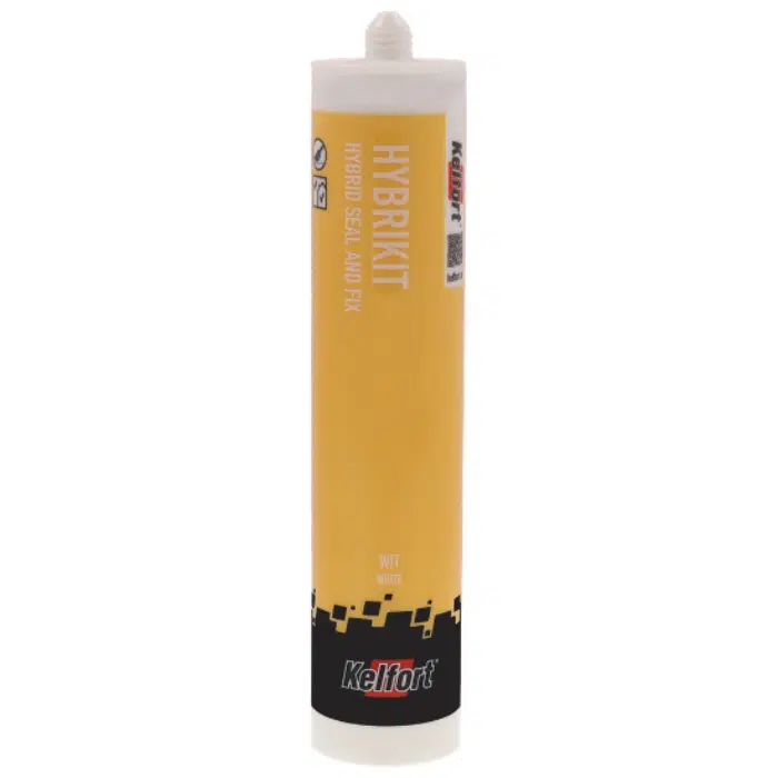 KELFORT Hybrikit MS-poly wit lijmen/voegen 290ML