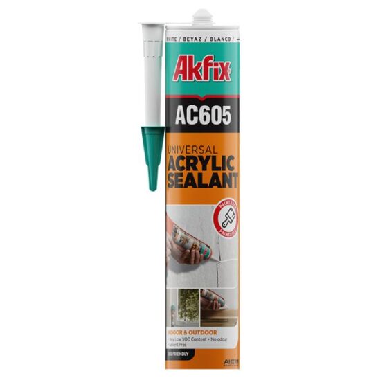 AKFIX AC605 Acrylaatkit Universeel Wit - 310ML AKFIX AC605 Acrylaatkit Universeel Wit - 310ML
