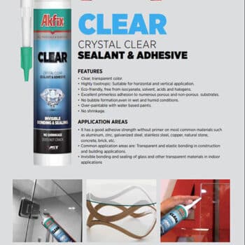 AKFIX ACTIESET MS polymeer hybrikit transparant 290ML 120x + Accu kitspuit 12V t.w.v. €222,48 - Afbeelding 4