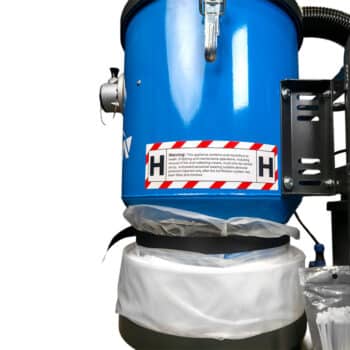 BYCON Industriële cycloonstofzuiger AVC-1000P - HEPA H13 - 230 V - 1-motorig - Auto Pulsing-filtersysteem - Afbeelding 8