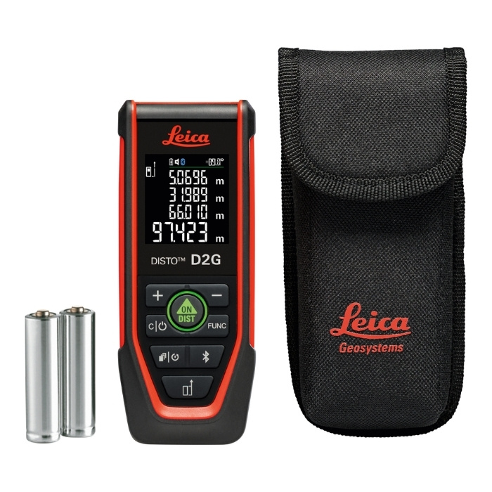 Leica DISTO D2G-2 Laser Afstandsmeter – 100 m – Bluetooth & Richtvizier