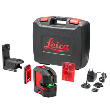 Leica Lino L2P5 Lijn- & Puntlaser – Li-Ion Accu – Kruislijnen & 4 Punten