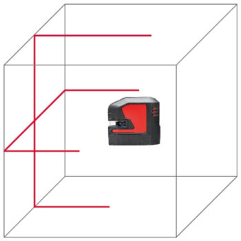 Leica Lino L2s Kruislijnlaser – Rood – Magnetische Adapter & IP54 - Afbeelding 3