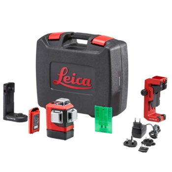 Leica Lino L6G Multilijnlaser – Groen – 3× 360° – Li-Ion Accu & Wandhouder
