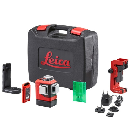 Leica Lino L6G Multilijnlaser – Groen – 3× 360° – Li-Ion Accu & Wandhouder