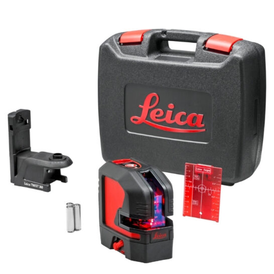 Leica Lino P5 Puntlaser – 5 Punten – Magnetische Adapter & IP54 Leica Lino P5 Puntlaser – 5 Punten – Magnetische Adapter & IP54