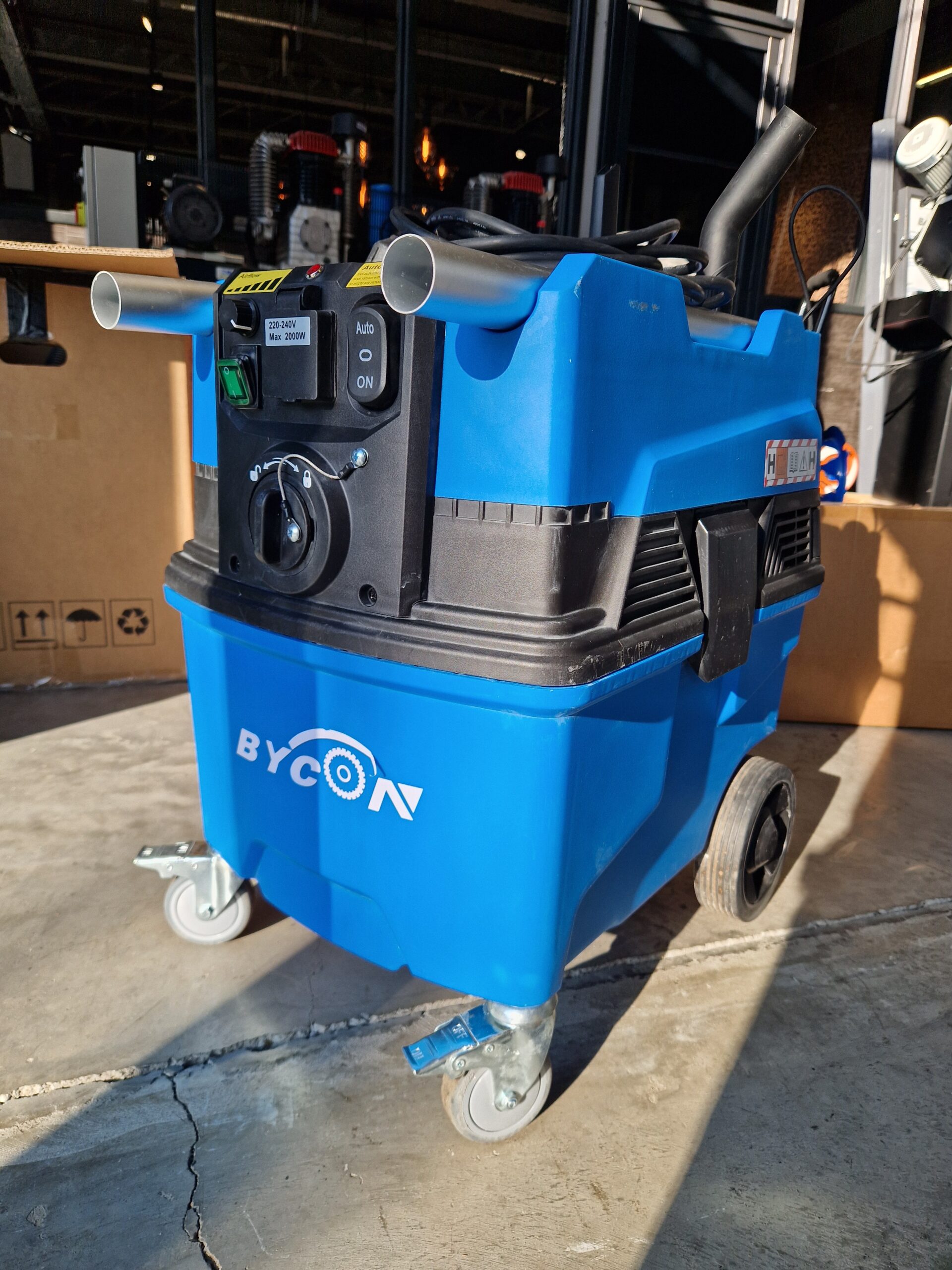 Bycon AVC 38 HEPA 13 Bouwstofzuiger 2