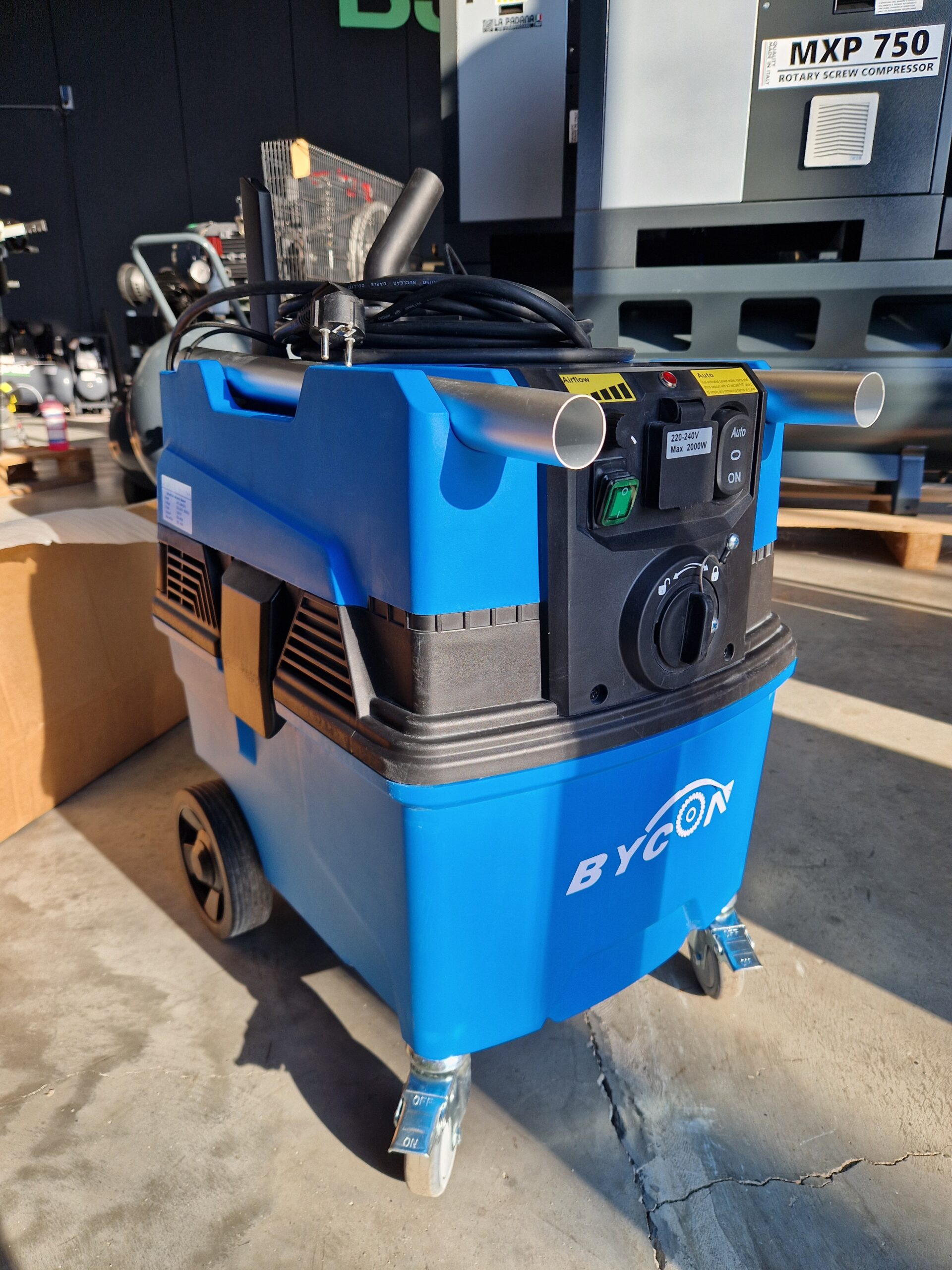 Bycon AVC 38 HEPA 13 Bouwstofzuiger