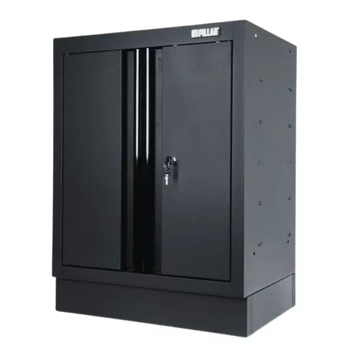 Pillar 2-Deurs Werkplaatskast 680 mm - Met Legbord