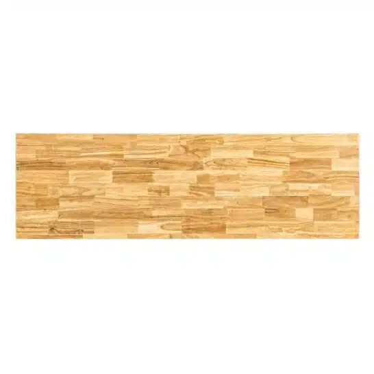 Pillar Werkblad Rubberhout 2040mm - Diep Werkblad 38mm Pillar Werkblad Rubberhout 2040mm - Diep Werkblad 38mm
