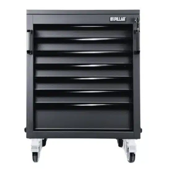 38-1.jpg Pillar Gereedschapswagen 7 Laden - 646mm - Stalen Verrijdbare Trolley