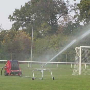 Speedy Rain E50 Beregeningshaspel 160m Ø50mm – Elektrische aandrijving incl. Sproeiwagen & Accu systeem - Afbeelding 3